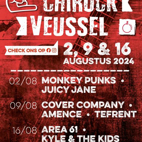 Affiche Chirock Veussel 2024 © Chiro Rijkevorsel