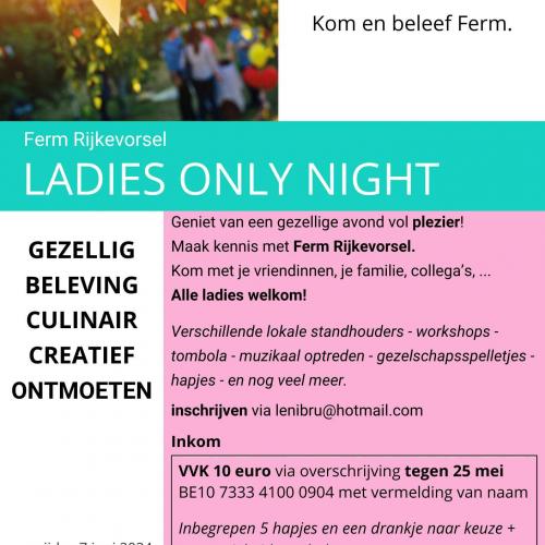 Ladies Only Night © Ferm Rijkevorsel
