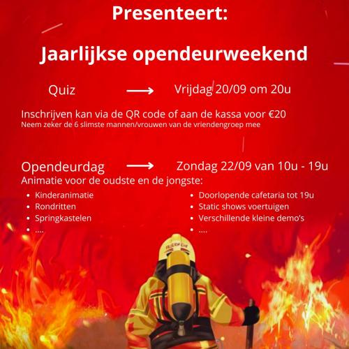 Affiche Brandweer Rijkevorsel © Vzw brandweer rijkevorsel